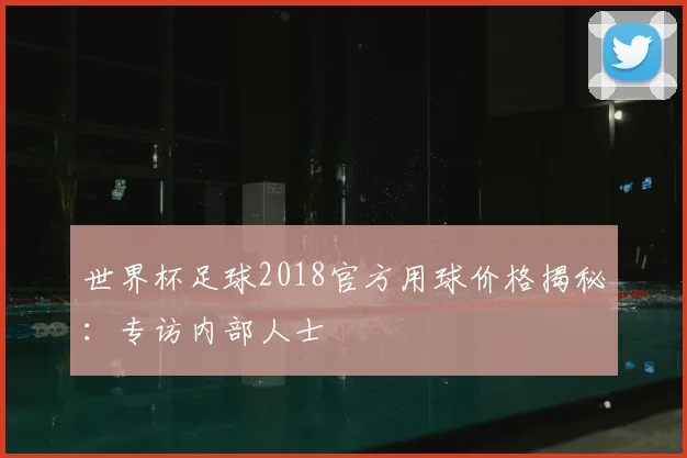 世界杯足球2018官方用球价格揭秘:专访内部人士
