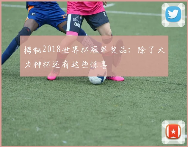 揭秘2018世界杯冠军奖品:除了大力神杯还有这些惊喜