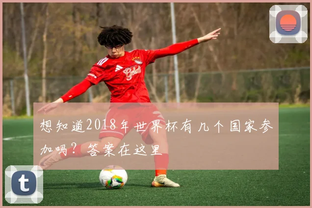 想知道2018年世界杯有几个国家参加吗？答案在这里